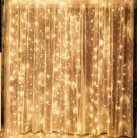 Світлодіодна гірлянда водоспад 320 LED warm (8-10)
