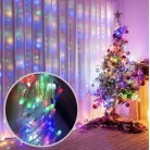 Світлодіодна гірлянда водоспад 240 LED мультик (8-7)
