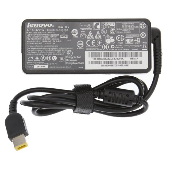 Блок питания Lenovo 20v 3.25a (USB Pin)