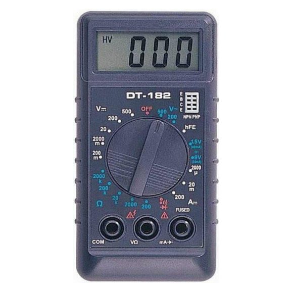 Мультиметр DT182 цифровой