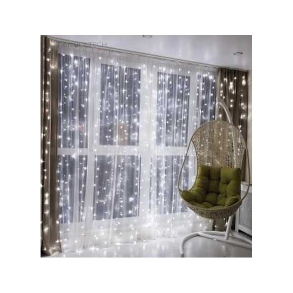 Светодиодная гирлянда водопад 280LED white (8-14)