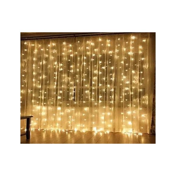 Світлодіодна гірлянда водоспад 280 LED warm (8-15)