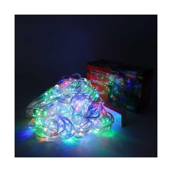 Светодиодная гирлянда штора 480LED RGB (10-4)