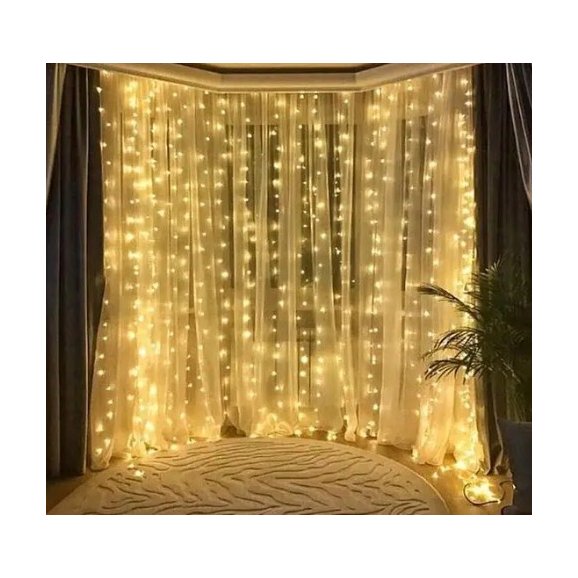 Светодиодная гирлянда штора 480LED warm (10-2)
