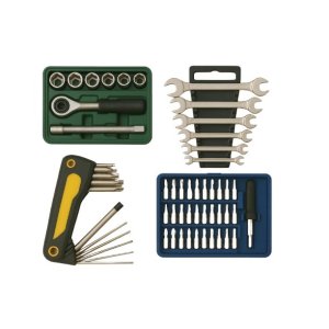 Набори інструментів, ключів, головок, шестигранників