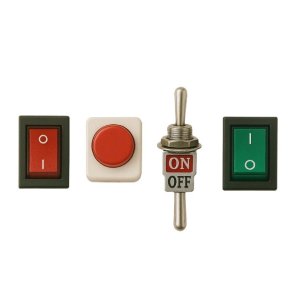 Переключатели, кнопки, тумблеры